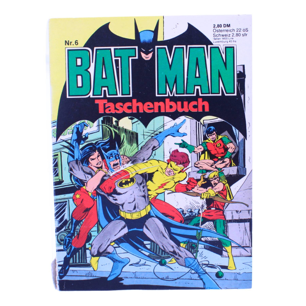 Batman Taschenbuch Nr. 6 Ehapa 1979 Die Terror-Brigade | Hoppla-Stuff